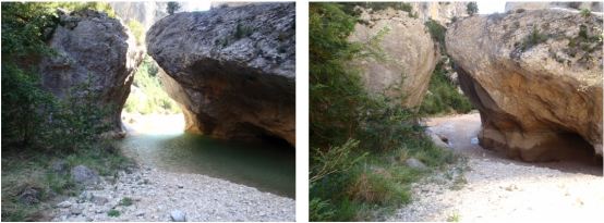 La Badina del Beso en el Mascún