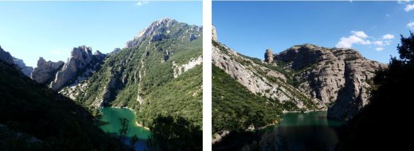 Caliza y Conglomerado