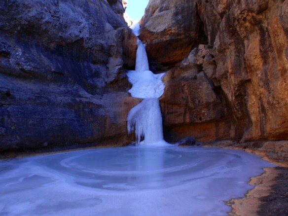 El Mascún invernal.
