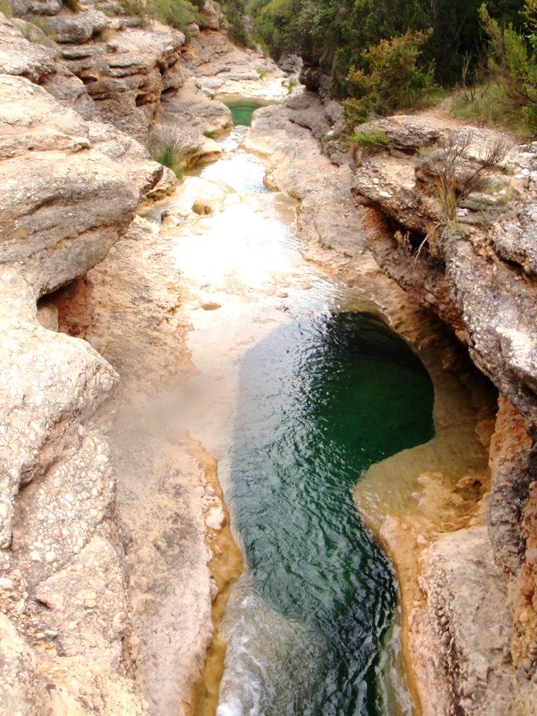Pozas en el Formiga
