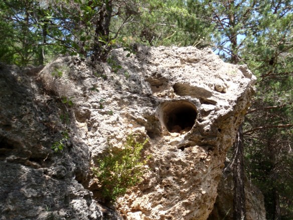Bloque en el Barranco Barón Bloque en el Barranco Barón