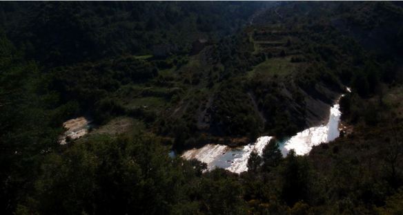 Vistas al Flumen y la Pardina de Ascaso