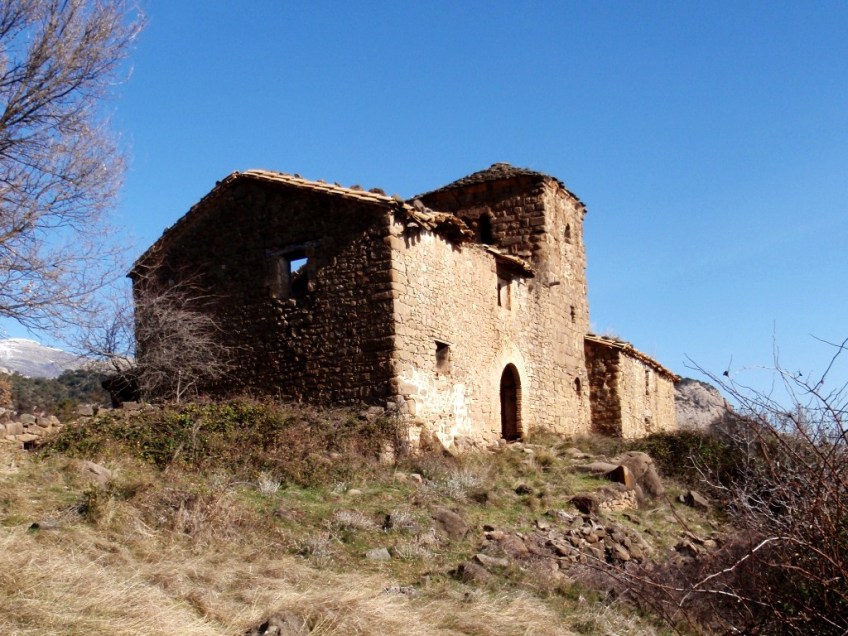 La solitaria Ermita de la Virgen de Fabana