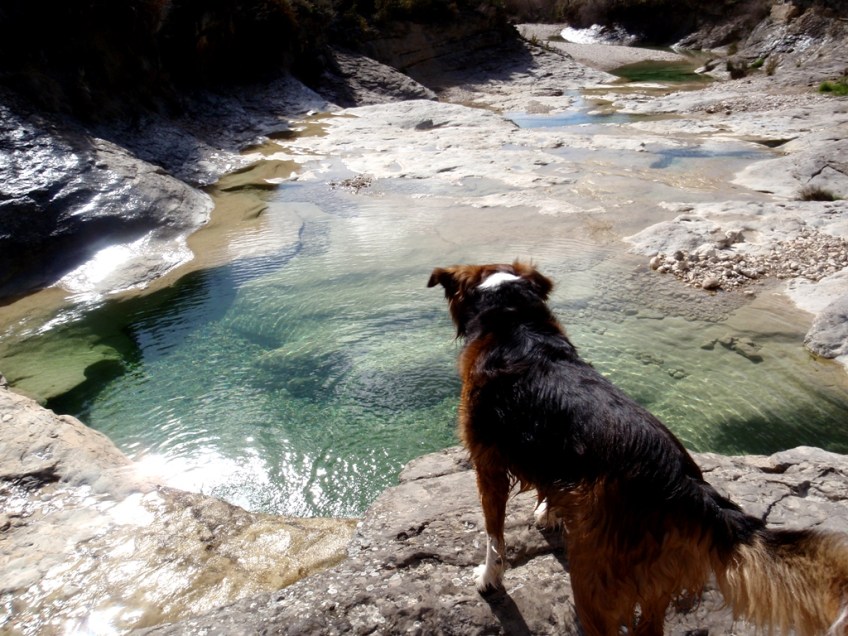 Las pozas del Molino de Almazorre
