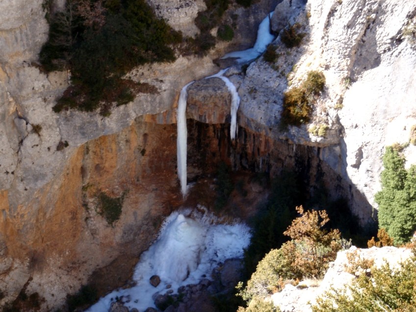 La cascada grande del Barranco Raisen