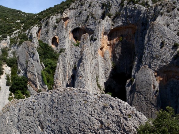 En la bajada al cauce del Cautiecho