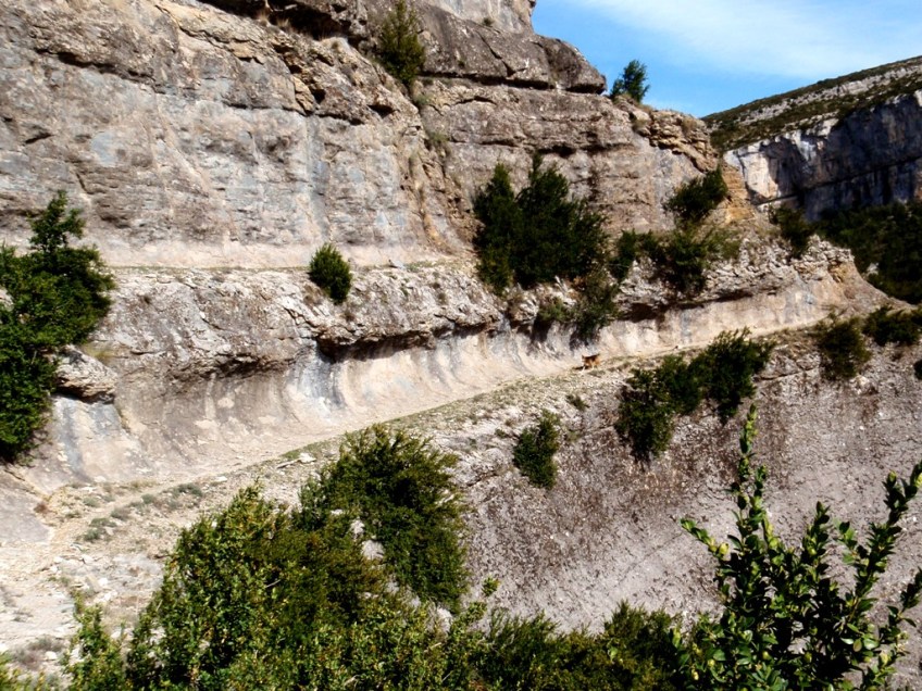 Las cornisas del Barranco Raisen