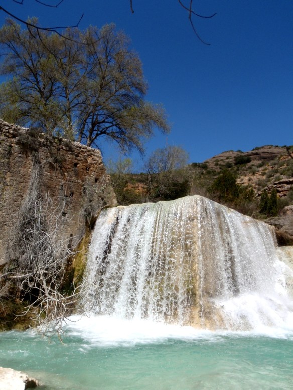 La presa del Molino de Alquézar