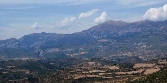 Una parte de las vistas desde la Ermita de Quiteria