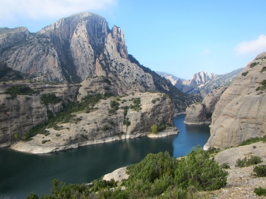 Las vistas al Embalse de Vadiello