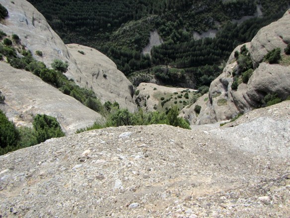 La Canal del Palomo desde el Paso de la Losa