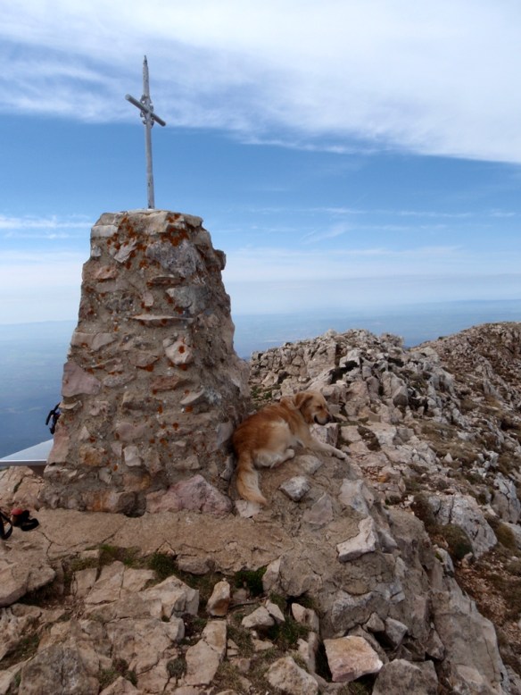 La cumbre del Tozal de GuaraLa cumbre del Tozal de Guara