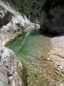 El estrecho siguiente a la Fuente de los Arenales