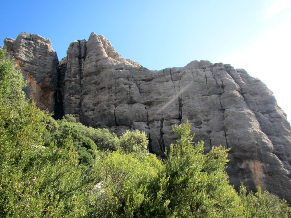 La cara oeste de la Predicadera