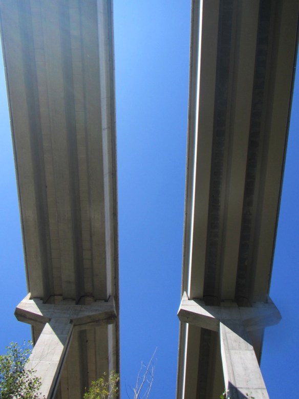 El puente de la autovía