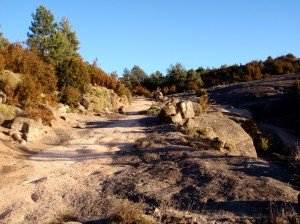 El camino que conecta Bara con Letosa