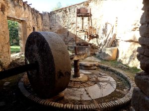 El interior de la prensa